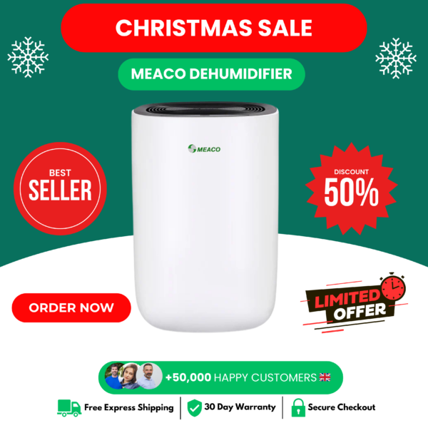 MeacoDry ABC 10L Quiet Dehumidifier